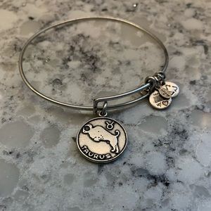 Alex and Ani Taurus Charm Bangle